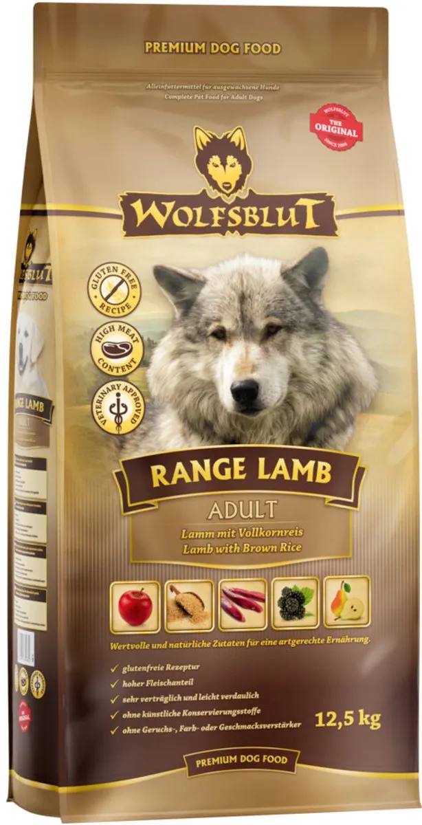 Wolfsblut Grain Free Adult Lamb 12,5kg