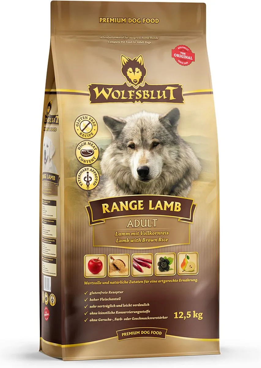 Wolfsblut Grain Free Adult Lamb 12,5kg