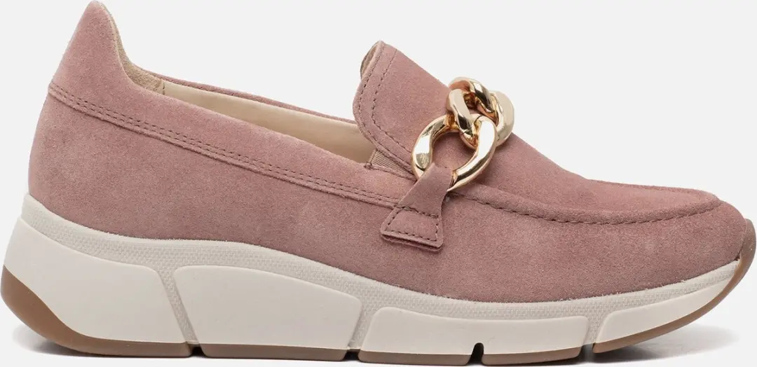 Gabor Instappers roze Suede