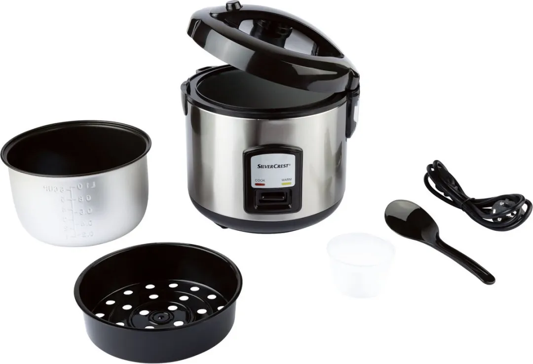 Silvercrest Rijstkoker 400W 1L - Stoomfunctie - afbeelding 4 van 6