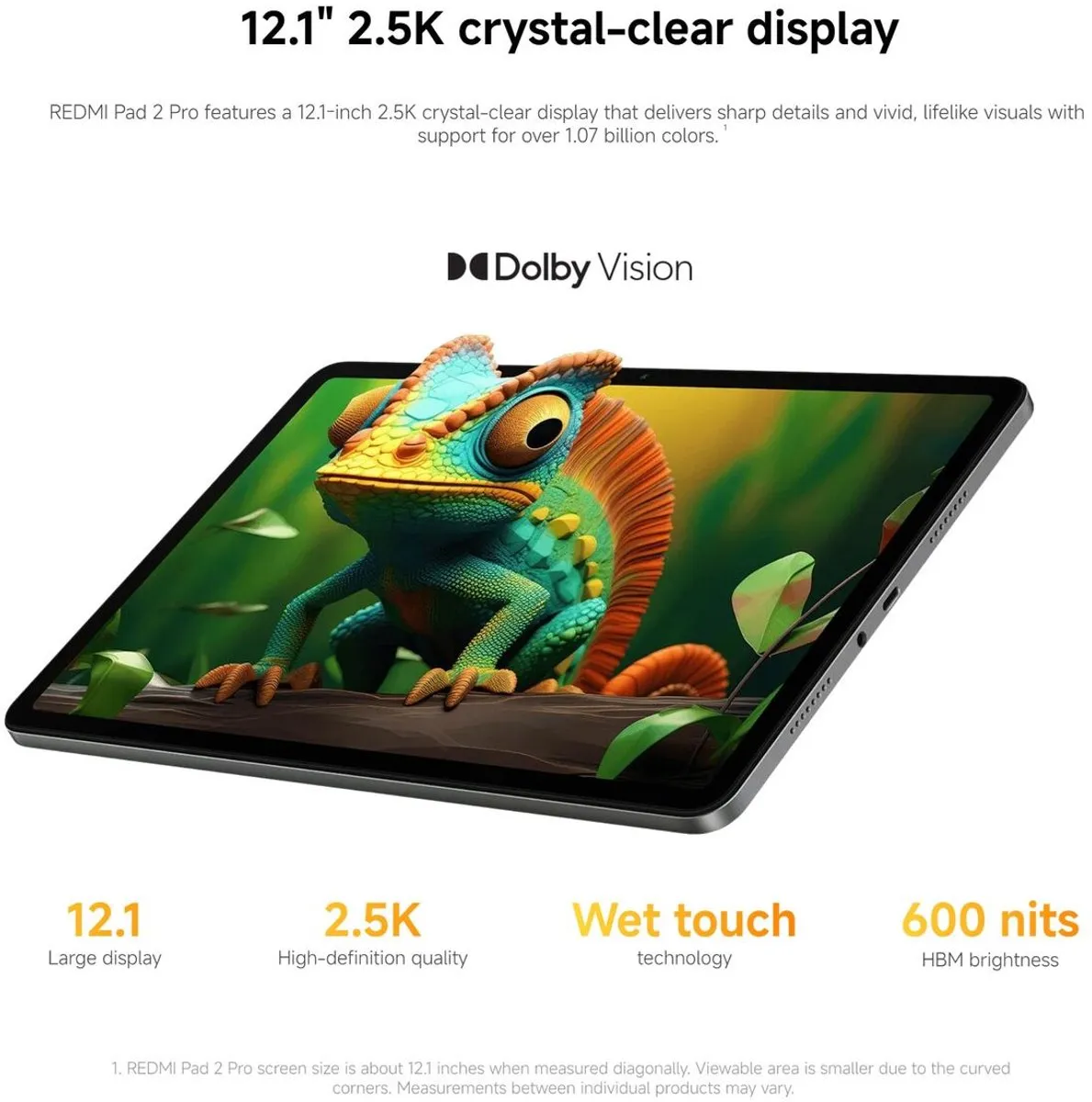 Xiaomi Redmi Pad 2 Pro 12.1 inch - 8GB/256GB - Paars