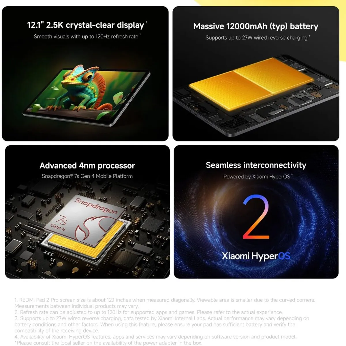 Xiaomi Redmi Pad 2 Pro 12.1 inch - 8GB/256GB - Paars