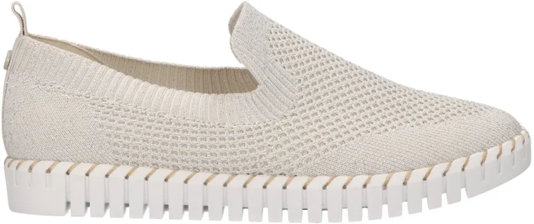 La Strada Instapsneaker lichtgrijs dames