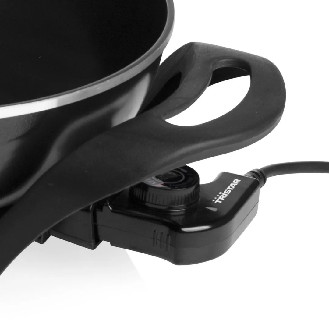 Tristar PZ-9130 Elektrische Wokpan 1500W - 4,5L - Zwart