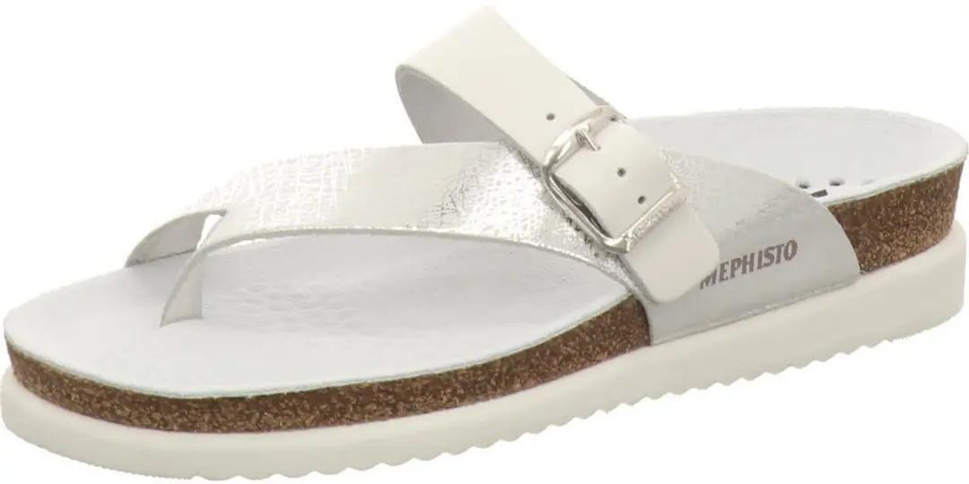 Mephisto dames slippers zilver maat 37