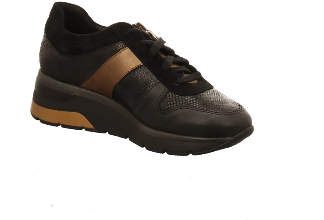 Mephisto ELISIA Dames Sneakers - Zwart - 38.5 - afbeelding 4 van 5
