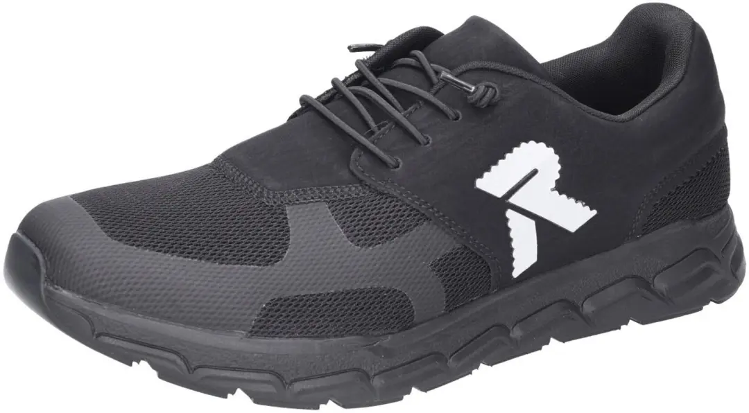 Rieker heren sneakers zwart maat 43