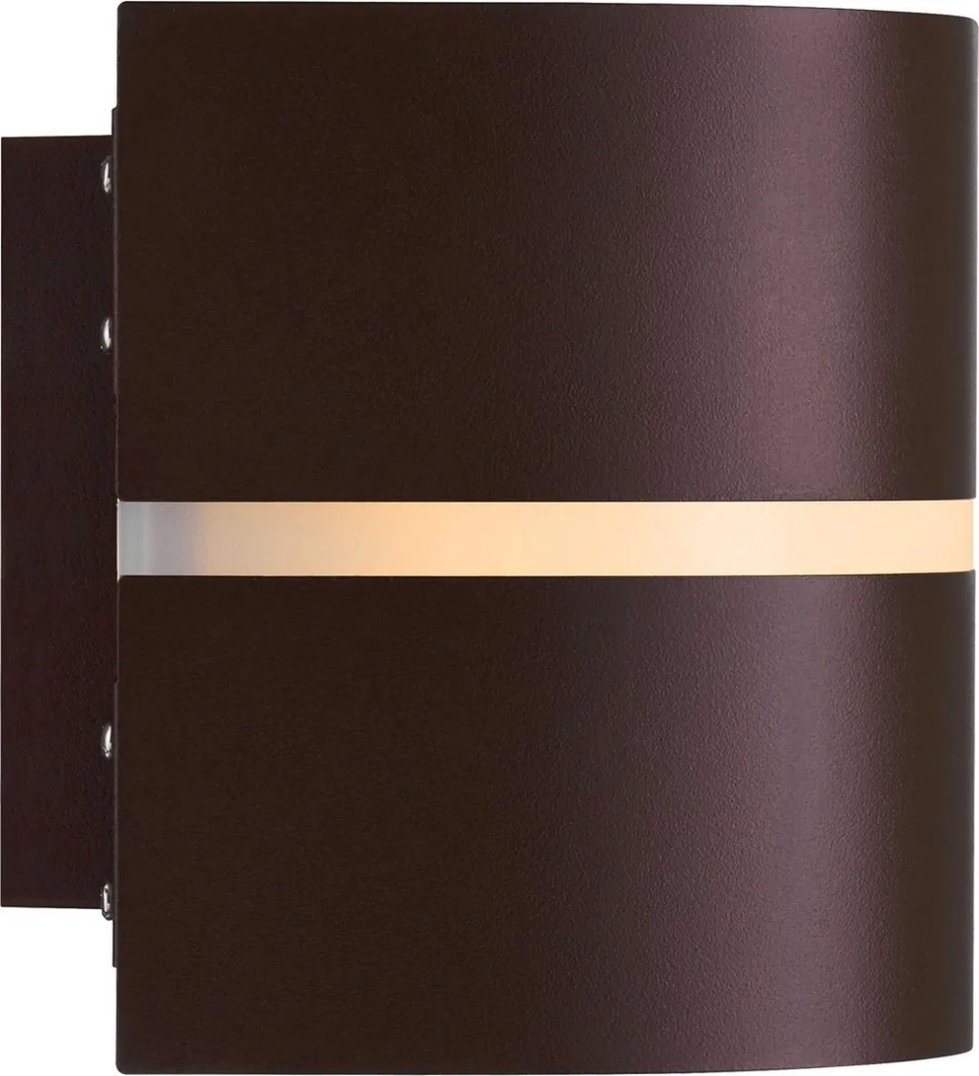 Nordlux Sibelis Wandlamp E27 - 10W - Metallic Bruin