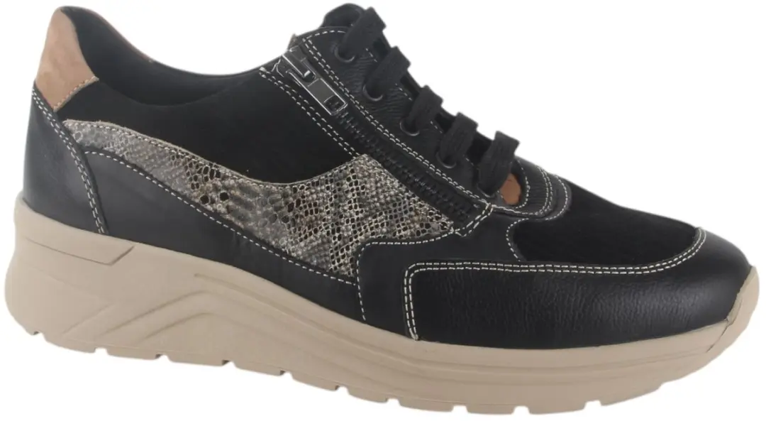 Solidus 59083-01242-K dames sneakers maat 40 (6,5) zwart