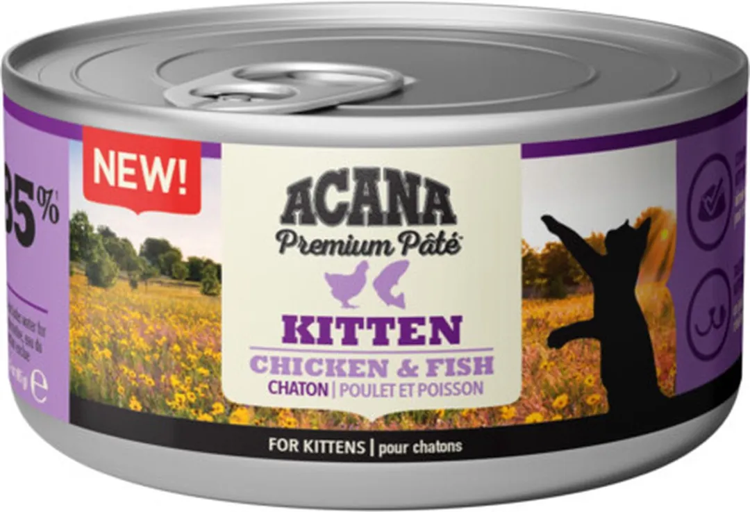 Acana Premium Pâté Kitten Kip & Vis