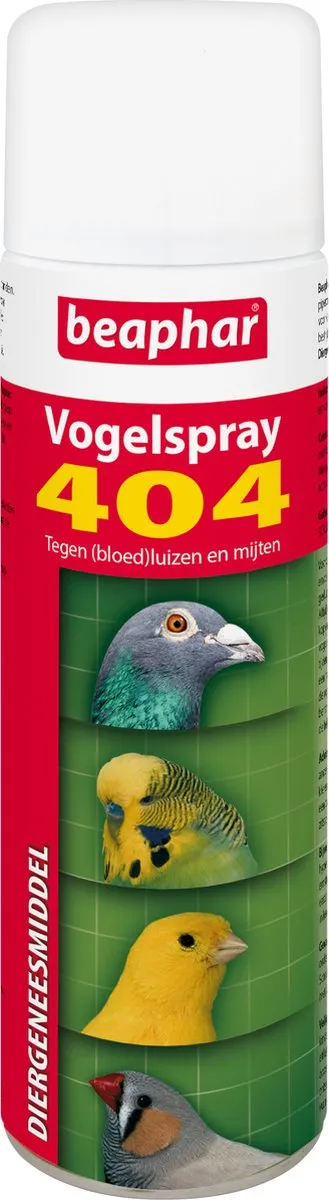 Beaphar 404 Vogelspray 500ml