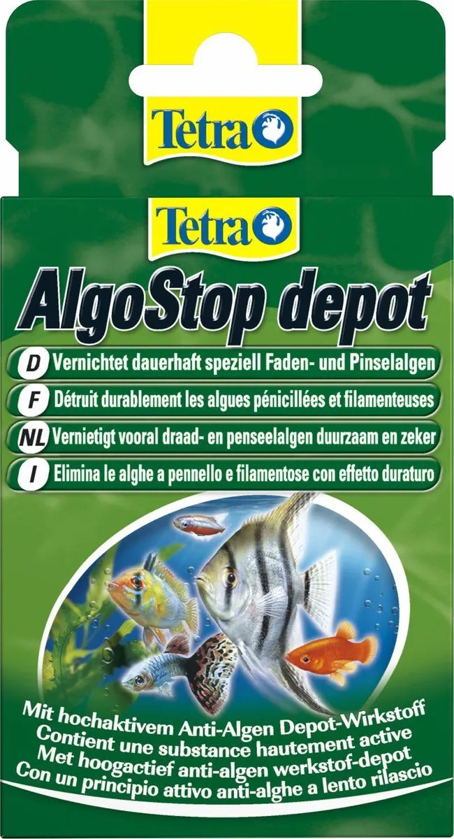Tetra Aqua Algostop Depot Algenmiddel - 12 Tabletten - afbeelding 6 van 6