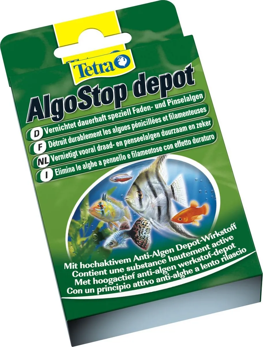Tetra Aqua Algostop Depot Algenmiddel - 12 Tabletten
