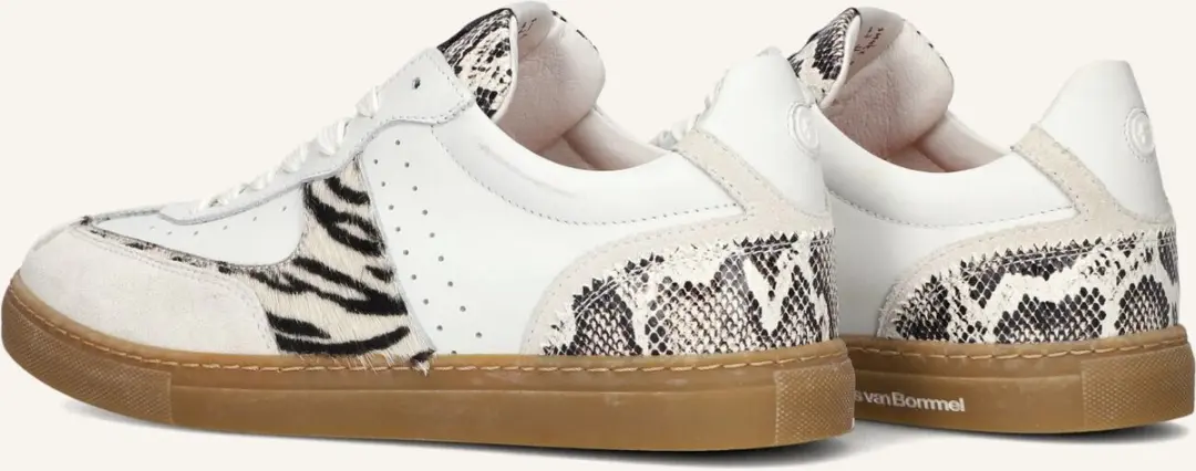 Floris van Bommel Minni SFW-10169 Dames Sneakers - Wit - afbeelding 6 van 6
