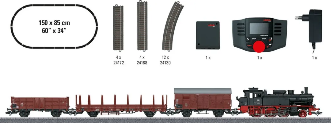 Märklin 29074 Digitaal Goederentrein Startset H0 - Wisselstroom