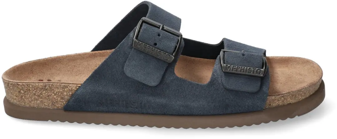 Mephisto heren slippers blauw maat 40
