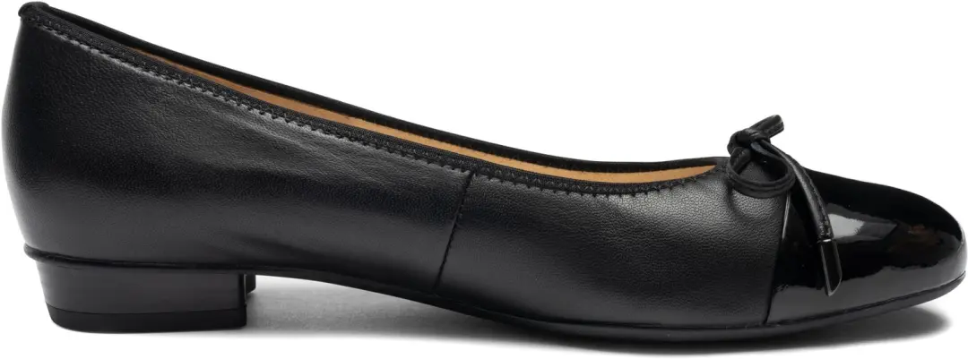 ara dames ballerina's zwart maat 35