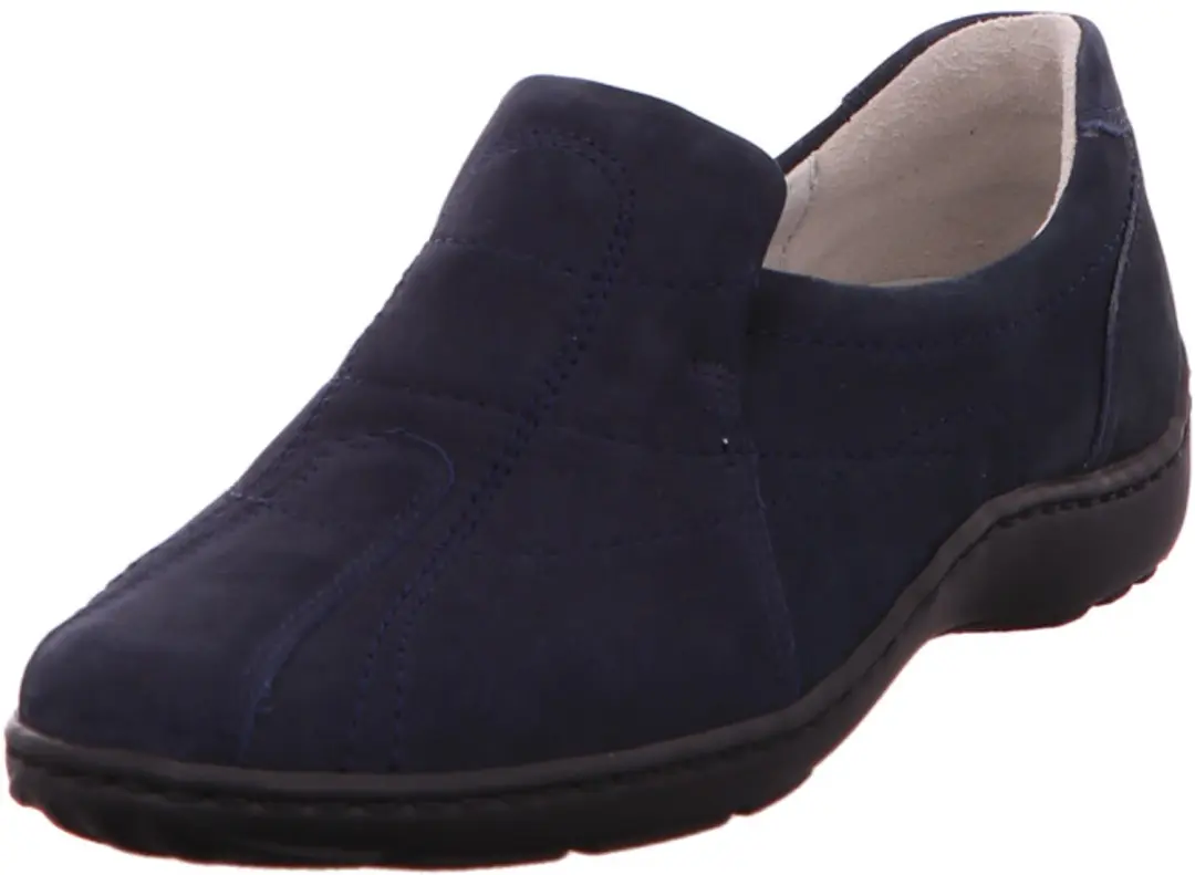 Waldläufer dames instappers blauw maat 38