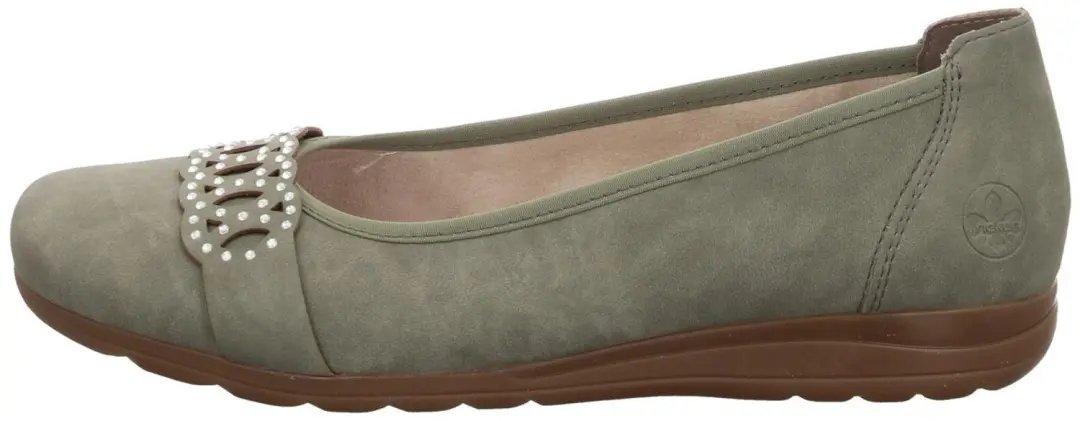 Rieker dames pumps groen maat 36