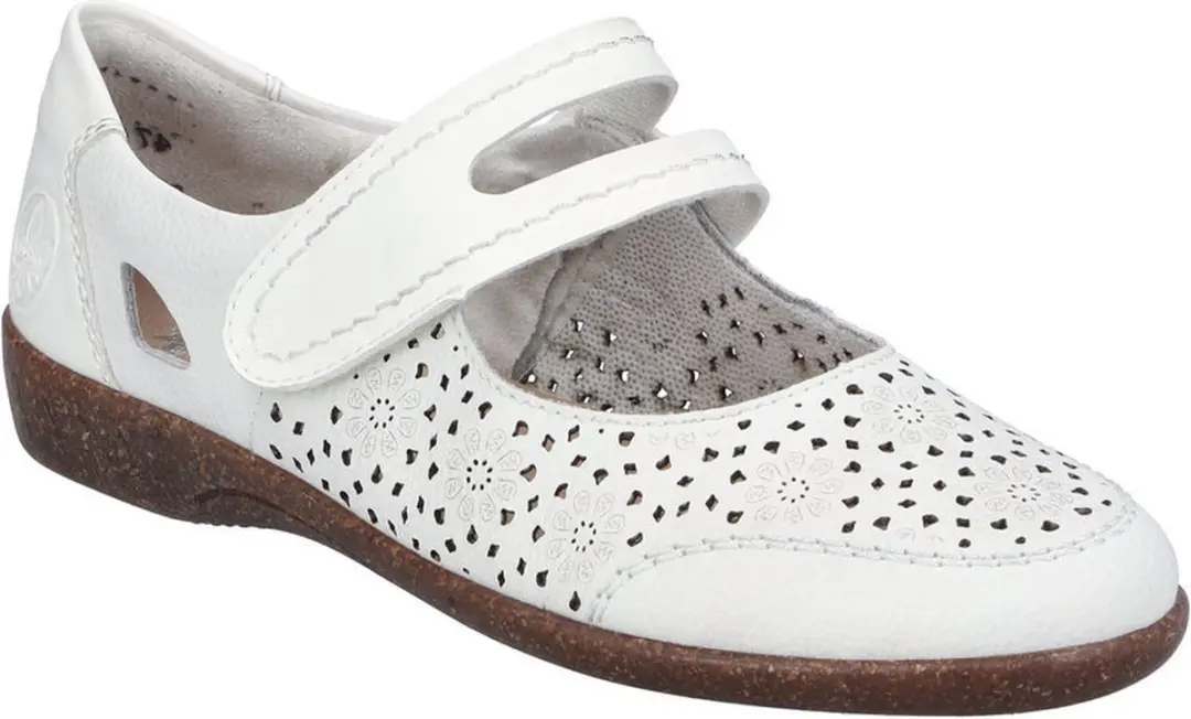 Rieker dames pumps wit maat 40
