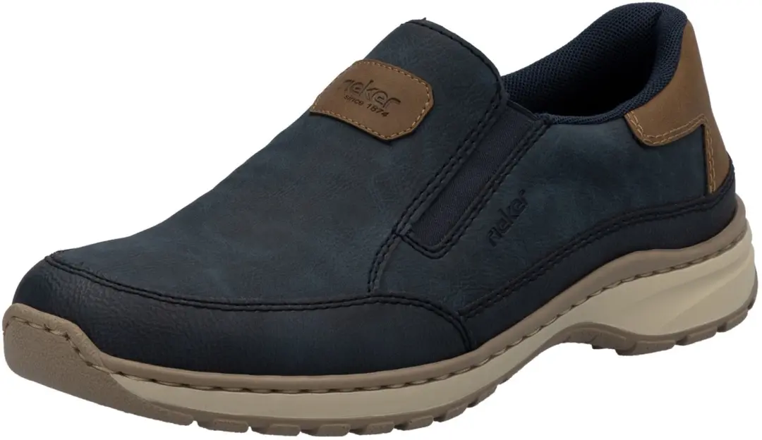 Rieker heren instappers blauw maat 41