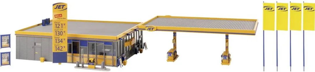 Faller H0 Petrol Station FA130589 - Modelbouwset