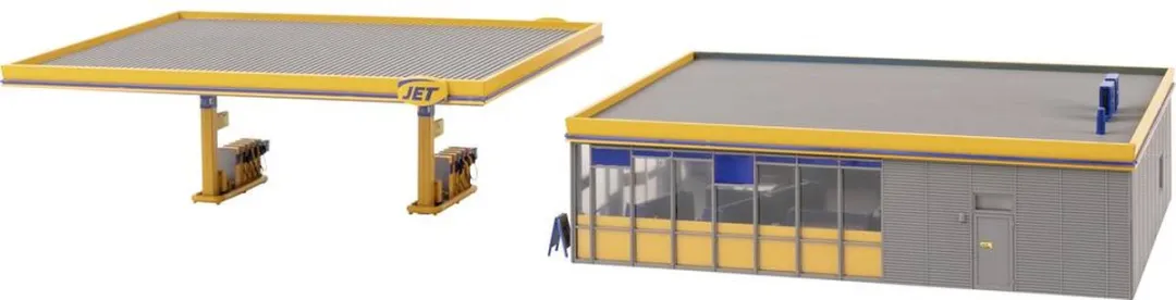Faller H0 Petrol Station FA130589 - Modelbouwset