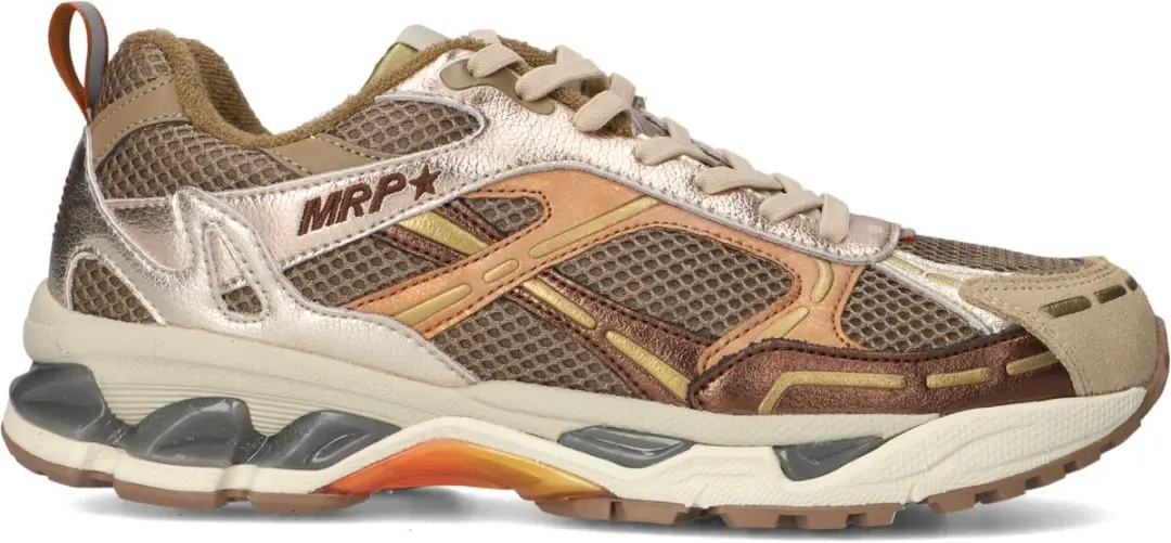 MRP Melrose Sneakers - Suède - Dames - Bronskleurig - Maat 37