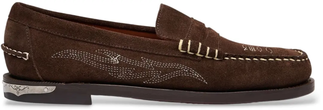 Sebago Dan Dallas bruine leren mocassins