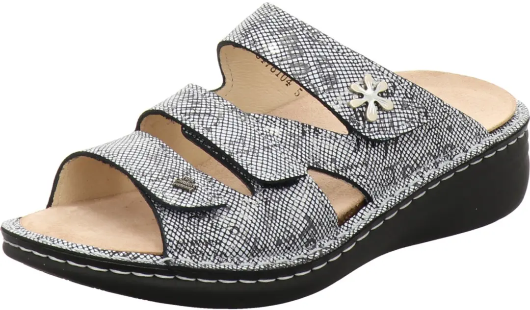 Finn Comfort Grenada Dames Slippers - Blauw Combi - afbeelding 4 van 6