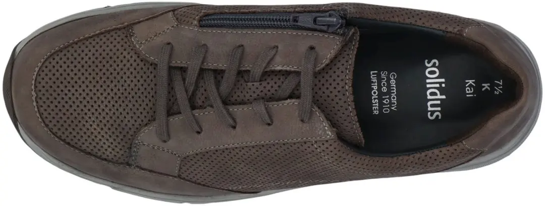 Solidus Heren Sneakers - Grijs - 40 - afbeelding 4 van 6