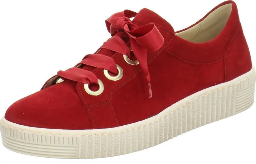 Gabor Best Fitting Rode Sneakers Dames 37