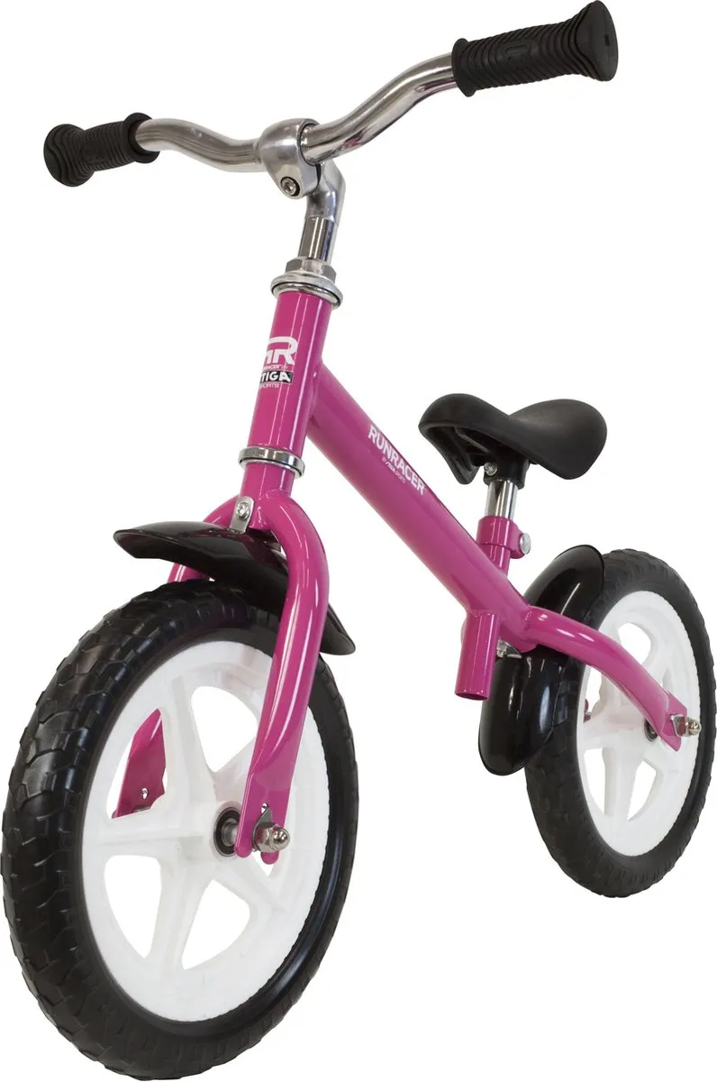 Stiga Runracer Loopfiets 12 Inch - Roze - afbeelding 2 van 5