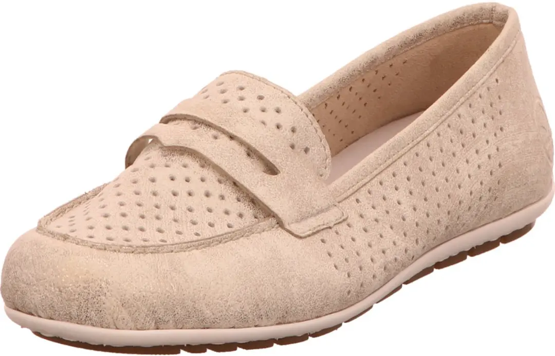 Rieker dames instappers beige maat 41