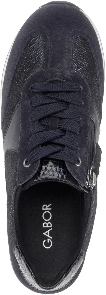 Gabor Dames Sneakers - Donkerblauw - afbeelding 3 van 5