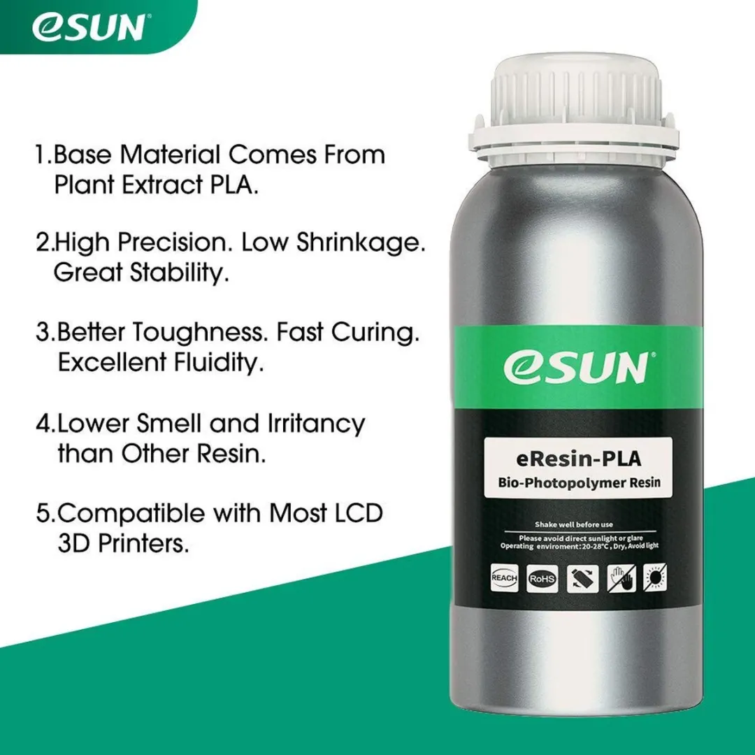 ESUN eResin PLA Oranje 0.5kg