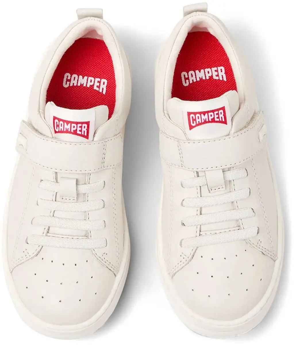 Camper Runner Kids Velcro Sneaker - Wit - afbeelding 6 van 6