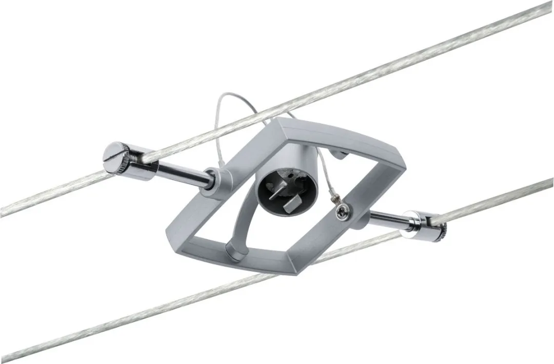 Paulmann Wire System MacII Max 7x10W GU5.3 Chroom Mat - 80VA