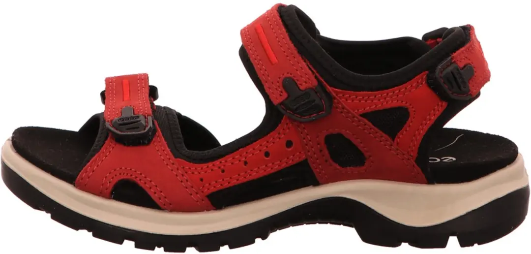 Ecco dames sandalen rood maat 35