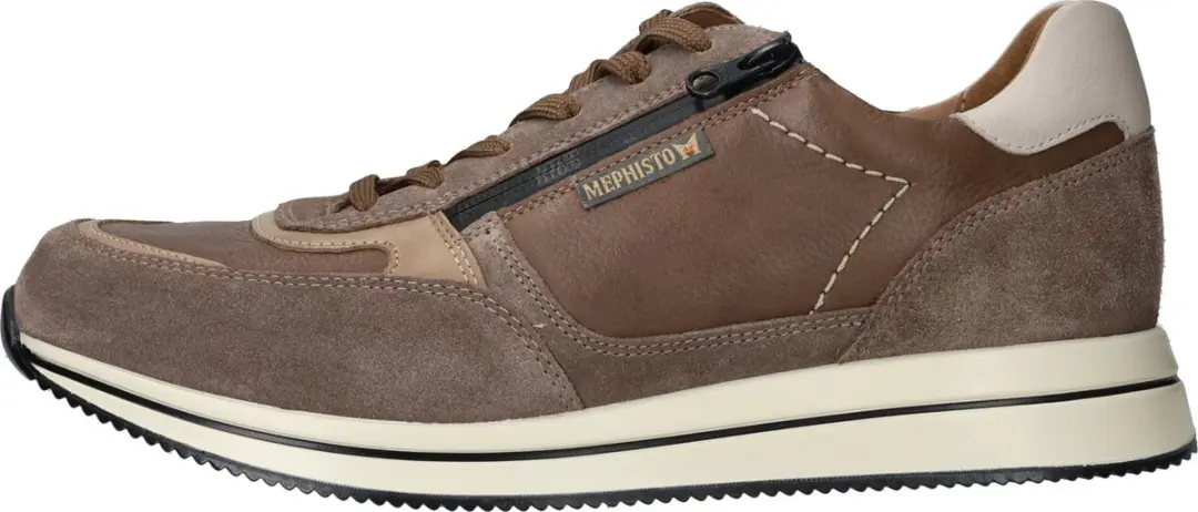 Mephisto Gilford Heren Veterschoenen - Beige - afbeelding 6 van 6