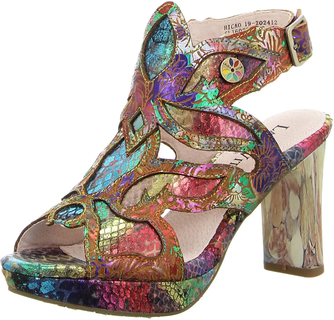 Laura Vita dames sandalen meerkleurig maat 38