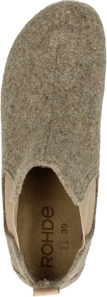 Rohde Dames Pantoffel - Beige - 37 - afbeelding 4 van 6