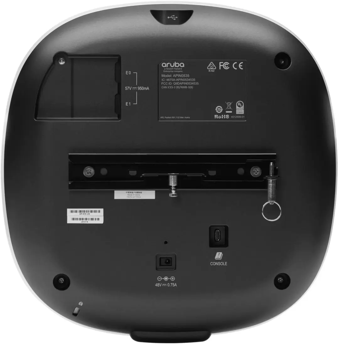 HPE Aruba AP-535 JZ336A WLAN Toegangspunt - Wit - afbeelding 3 van 6