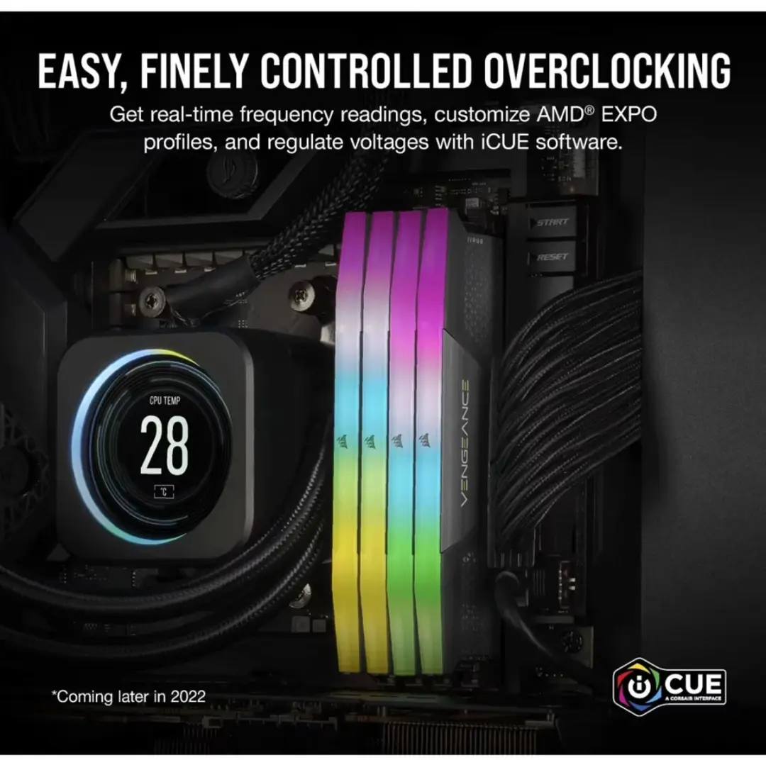 Corsair Vengeance RGB CMH32GX5M2D6000Z38 RAM-geheugen - afbeelding 6 van 6