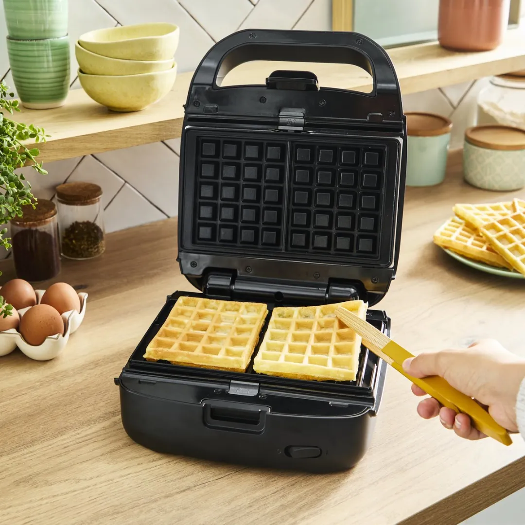 Tefal Snack Collection SW8674 Tosti- en Wafelapparaat 700W - 2 Platen - Aqua - afbeelding 6 van 6