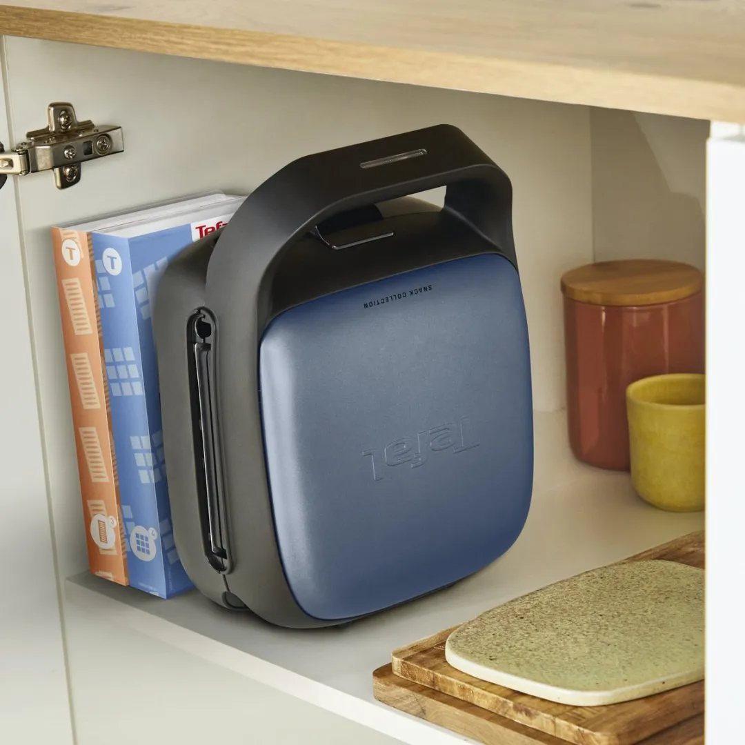 Tefal Snack Collection SW8674 Tosti- en Wafelapparaat 700W - 2 Platen - Aqua