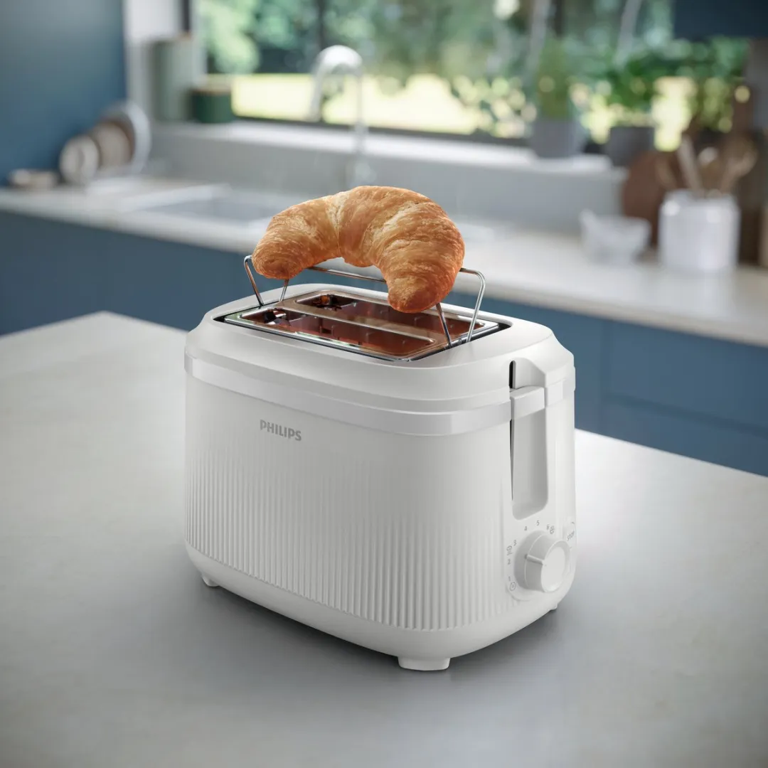 Philips 3000 Series HD2511/00 Broodrooster 2 Snijden - 900W - Wit