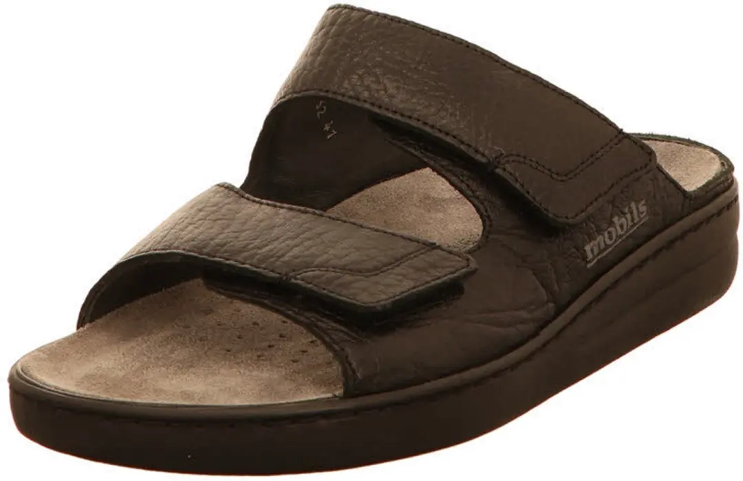 Mephisto heren slippers zwart maat 47