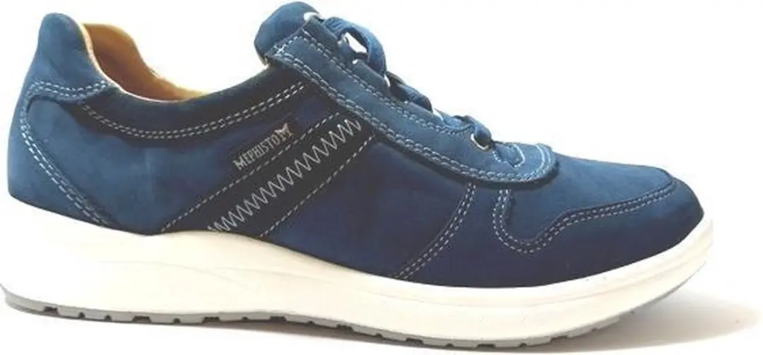 Mephisto Sneaker Ruby Denim Blauw
