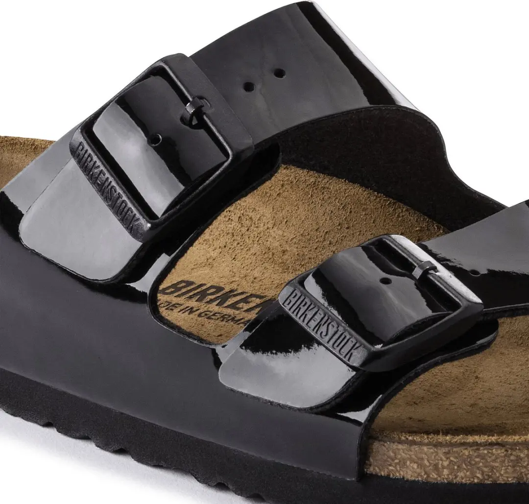 Birkenstock Arizona Slipper Smal Zwart Lak - 43 - afbeelding 5 van 6